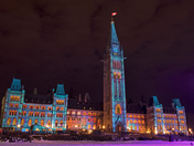 Parliament Light Show!
