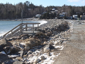 Queensland beach, N.S. after category 2 hurrican