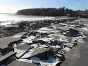 Queensland beach, N.S. after category 2 hurrican