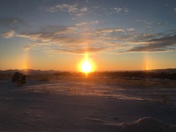 A Sundog Morning