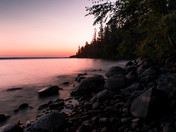 Sunset over Waskesiu