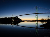 Tide pool reflection