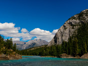 Down Stream from Bow Falls
