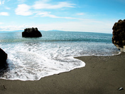 Beautiful Sombrio Beach.