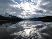 Winter at Maligne Lake