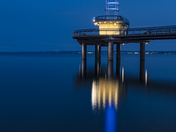 Brant Street Pier Blue Hour (Vertical)