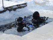 Overwintering as a scuba diver