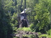 Water driven saw mill