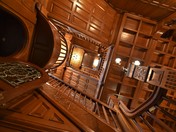 Looking up through Staircase