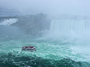 Hornblower entering the Falls