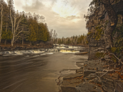 A river runs through it