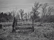 An abandoned farm in Winnipeg, Canada