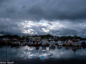 A fishing village in Iceland