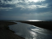 Cloudy day in the Sandbanks provincial park