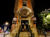 A wide look at down town Lacombe