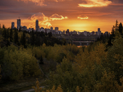 The Dawn of Autumn in Edmonton
