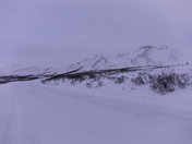 Tombstone in the Yukon Tundra