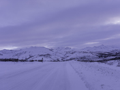 Tombstone in the Yukon Tundra