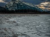 banff mountain day begins