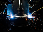 Finishing touches on a torque converter