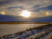 Sundog in Busby Alberta