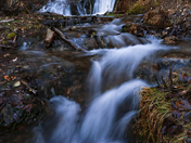 Big Hill Springs Upper Falls - Portrait