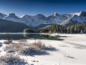 Mt. Sarrail & Mt. Foch Upper Kananaskis Lake