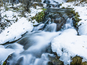 Upper Falls Big Hill Springs Snow & Ice