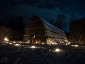 Longhouse at First Light