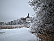 Castle on a Winter River