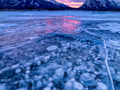 Abraham Lake Sunrise