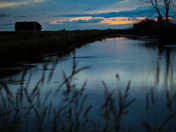 Blue Hour in Saskatchewan