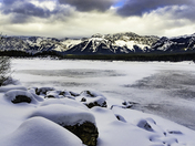 Stormy Snow Day Upper Kananaski