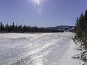 Mile 0 on Dempster Highway in the Yukon