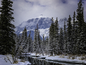 Cloudy Mt. Peechee, Snowy Creek