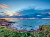 Stormy Night on the Coast