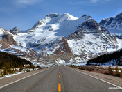 Go straight to the mountain and than make a left...