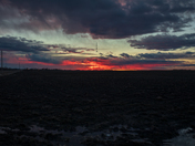 Sunset in Busby, Alberta