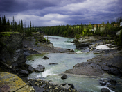 Rocky Bow River Below Seebe Dam