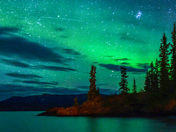Lake Laberge Aurora