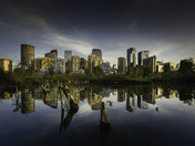 Calgary Skyline at Golden Hour