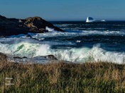 Rolling Waves and Icebergs