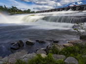 Rainbow at Healey Falls Dam