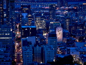 Leonard Cohen mural.