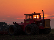 Sunset Tractor