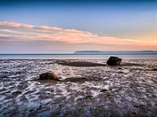 Low tide in the Bay of Fundy