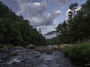 Parc national de la Jacques-Cartier. RiviÃ¨re Sautauriski.