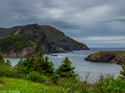 Quiet fishing village in Newfoundland