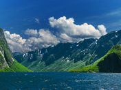 Fjords of Western Brook Pond, Gros Morne National Park, Newfoundland