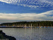 Sunset on Nanaimo Seawall, BC
